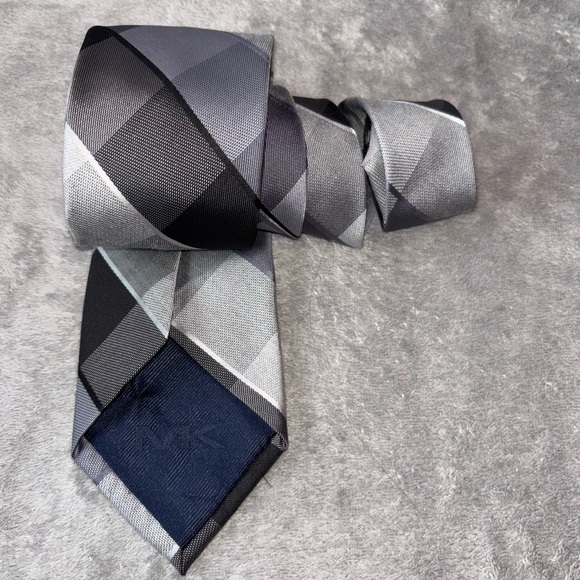 Michael Kors Gray and Black Tie Accessories - Picture 6 of 11